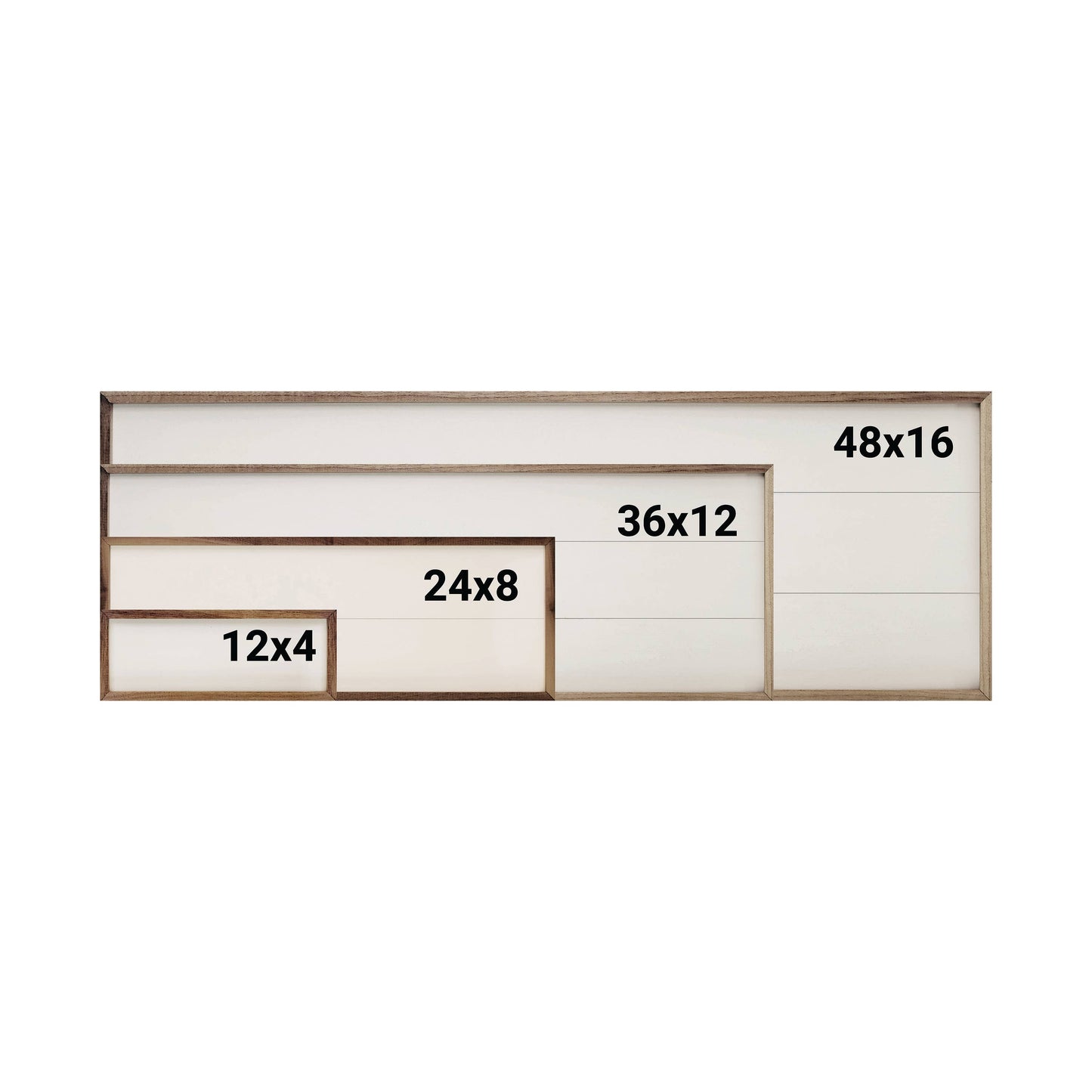 Personalized Lake Coordinates And Compass Whitewash: 48 x 16 x 1.5